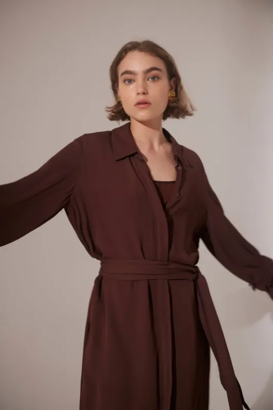 She Knows Long Sleeve Dress sold by C/MEO Collective