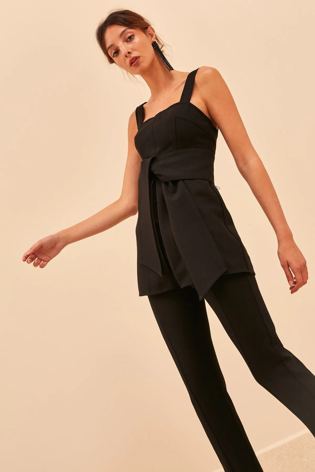 HIGH HEART TOP black sold by C/MEO Collective