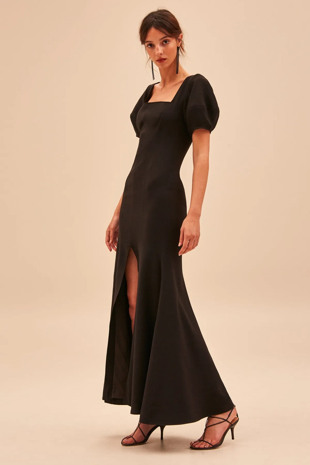 KNOWING YOU GOWN black sold by C/MEO Collective