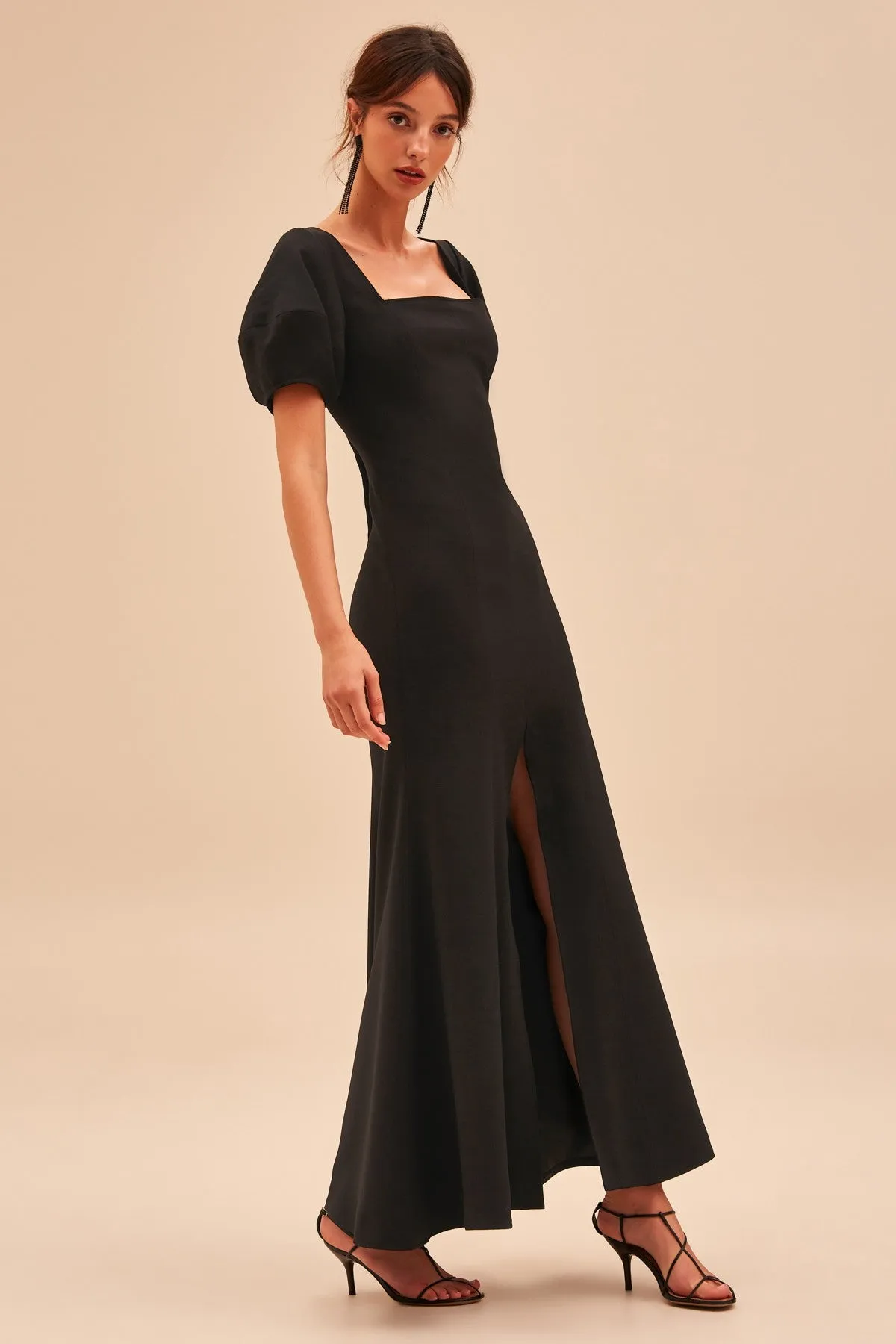 KNOWING YOU GOWN black sold by C/MEO Collective product image thumbnail 2