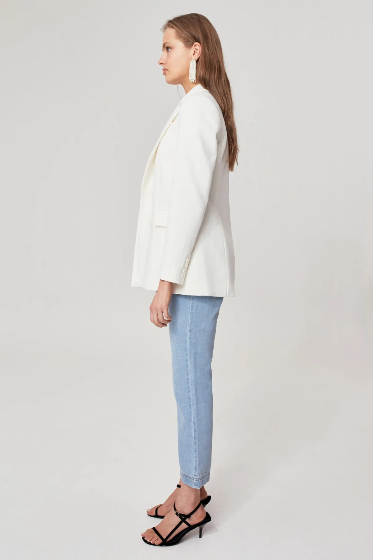 MIDDLE GROUND BLAZER butter sold by C/MEO Collective product image thumbnail 5