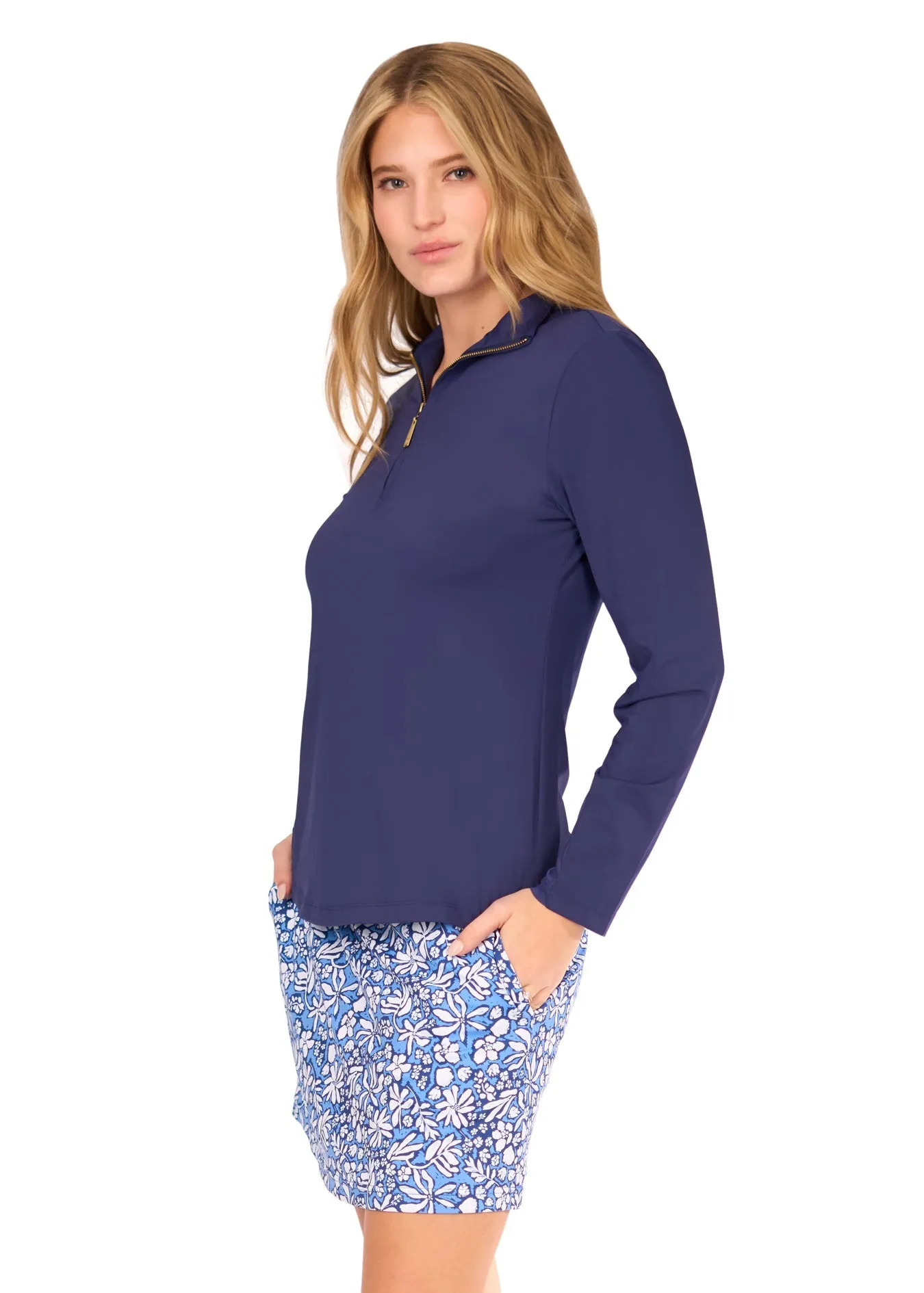 Seaside Floral 17" Skort sold by Cabana Life product image thumbnail 5