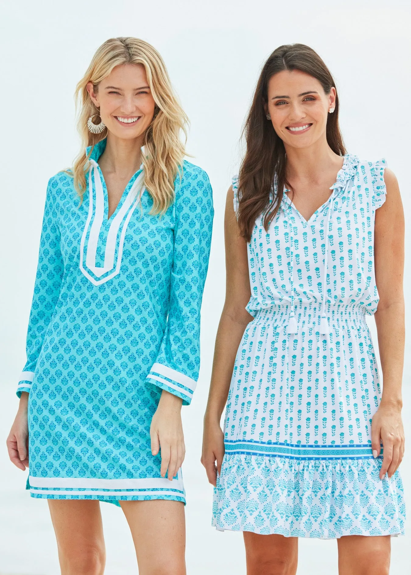 Amalfi Coast Smocked Waist Dress sold by Cabana Life product image thumbnail 3