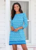 Palm Valley Cabana Shift Dress sold by Cabana Life