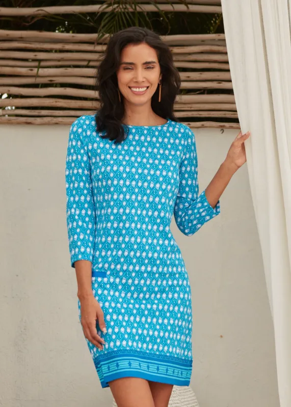 Palm Valley Cabana Shift Dress sold by Cabana Life