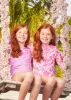 Girls Provence 3-Piece Short Sleeve Rashguard Set sold by Cabana Life