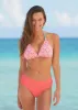 Coral Ruched Bikini Bottom sold by Cabana Life