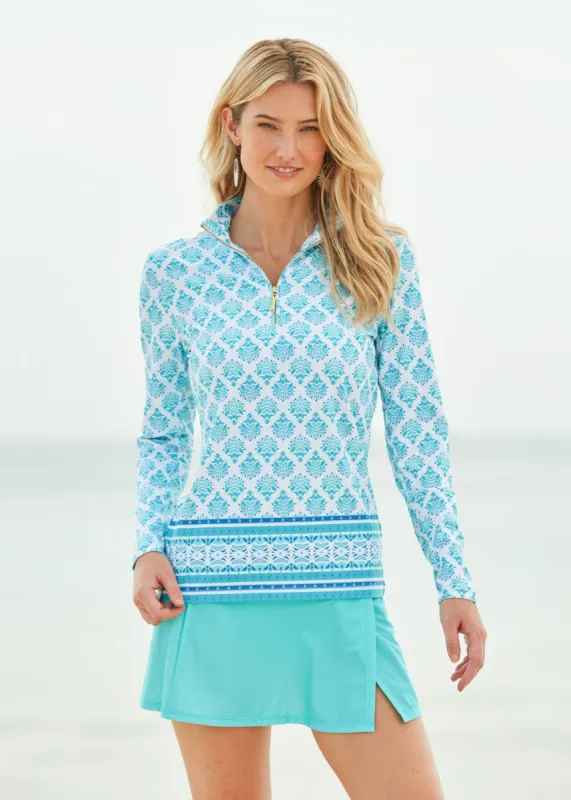 Amalfi Coast 1/4 Zip Sport Top sold by Cabana Life