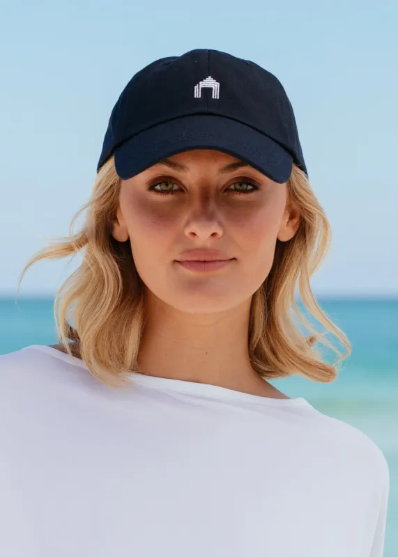 Navy Cabana Life Baseball Hat made by Cabana Life