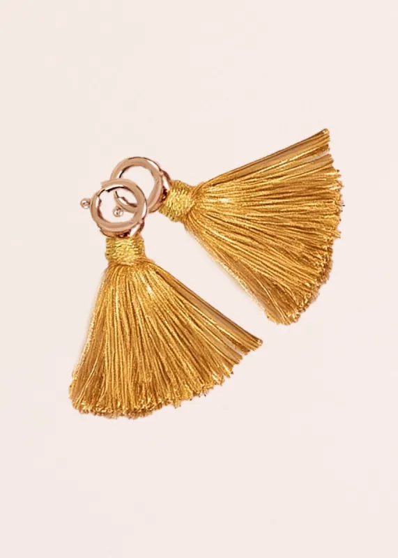 Gold Game Day Tassel Set made by Cabana Life