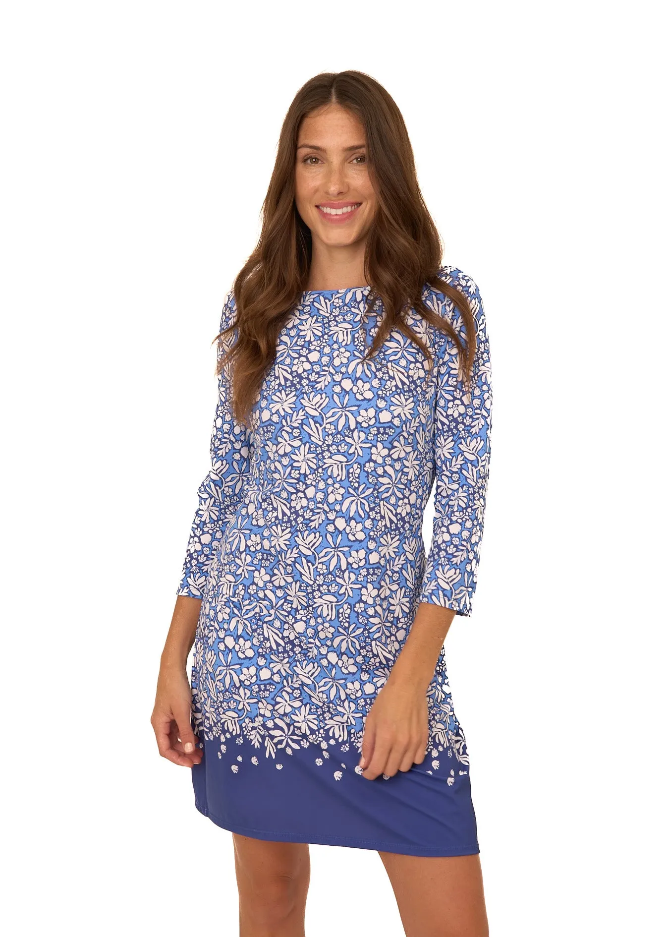 Seaside Floral Cabana Shift Dress sold by Cabana Life product image thumbnail 4