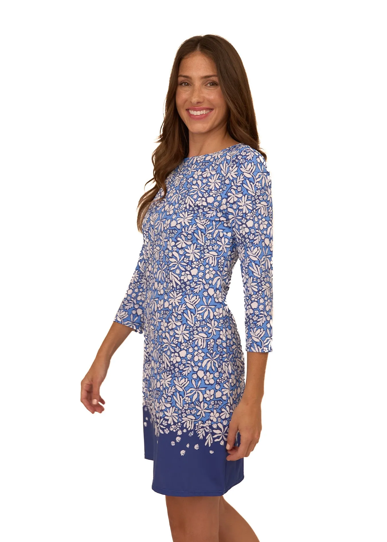 Seaside Floral Cabana Shift Dress sold by Cabana Life product image thumbnail 5