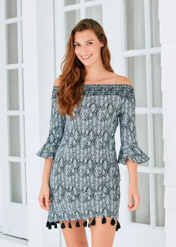 Sanibel Off The Shoulder Dress sold by Cabana Life
