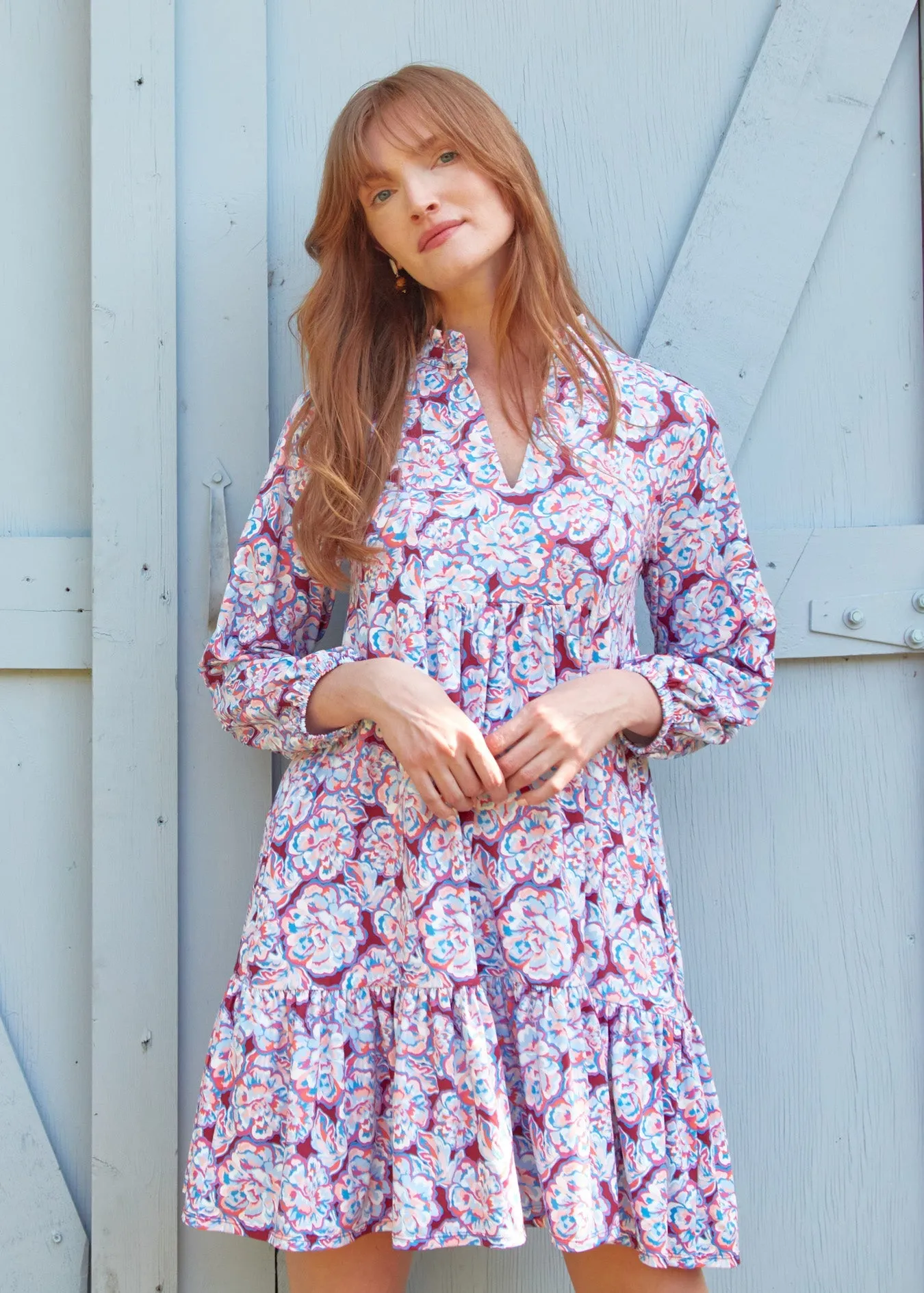 Camden Peony Relaxed Dress sold by Cabana Life product image thumbnail 2
