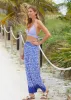 Seaside Floral Palazzo Pants sold by Cabana Life