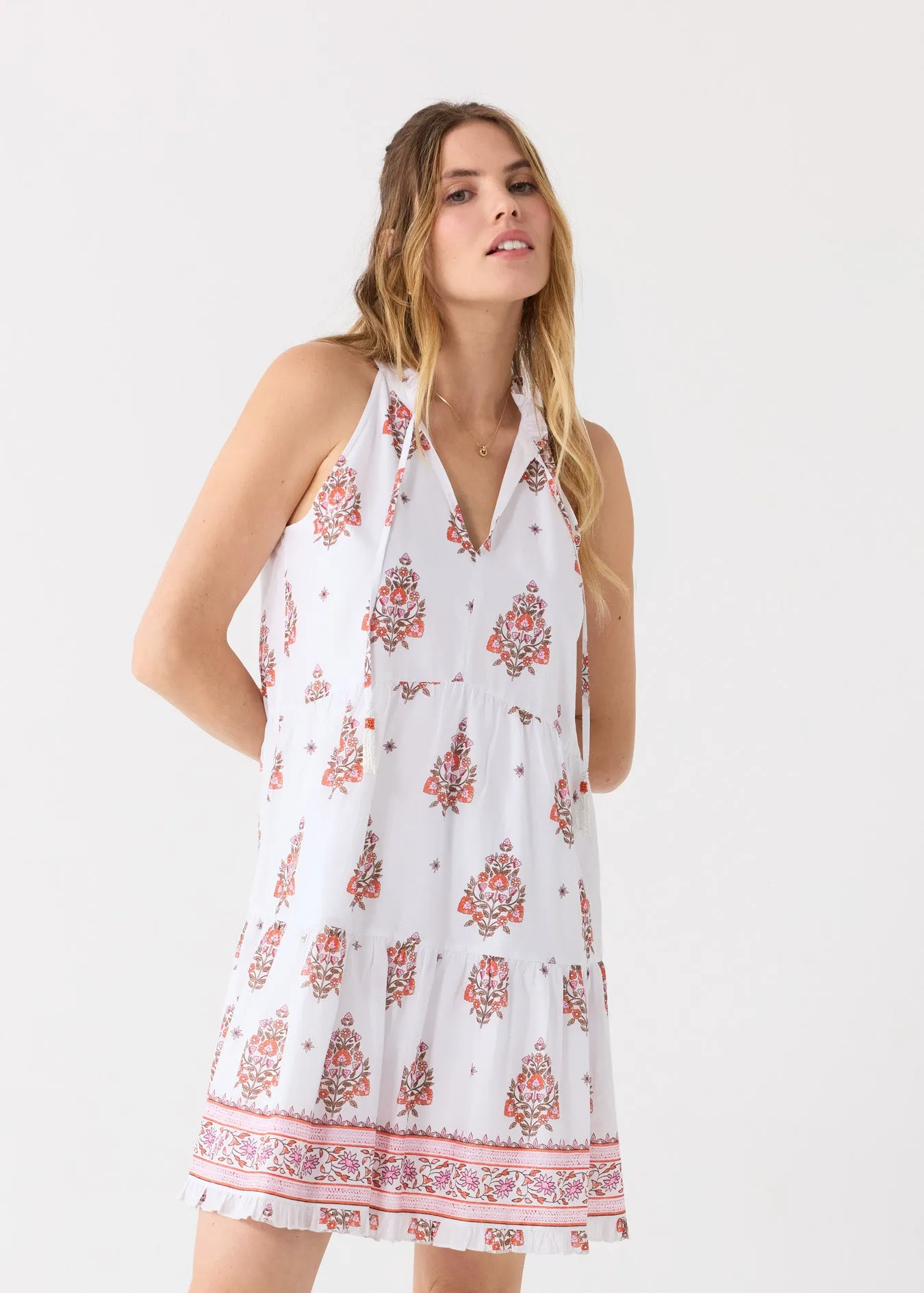 Amelia Island Sleeveless Tiered Dress sold by Cabana Life product image thumbnail 3