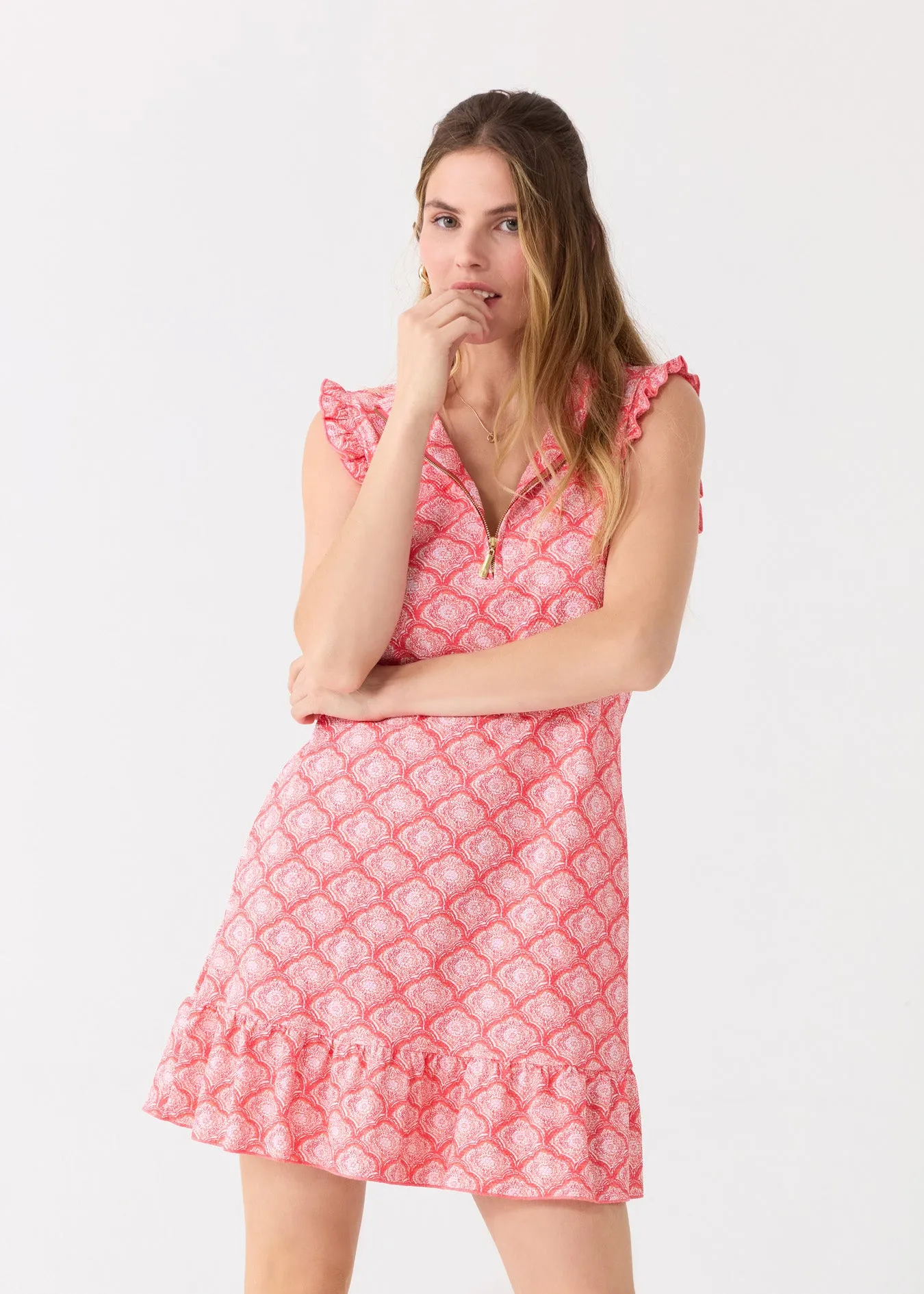 Amelia Island Sleeveless Ruffle Sport Dress sold by Cabana Life product image thumbnail 4