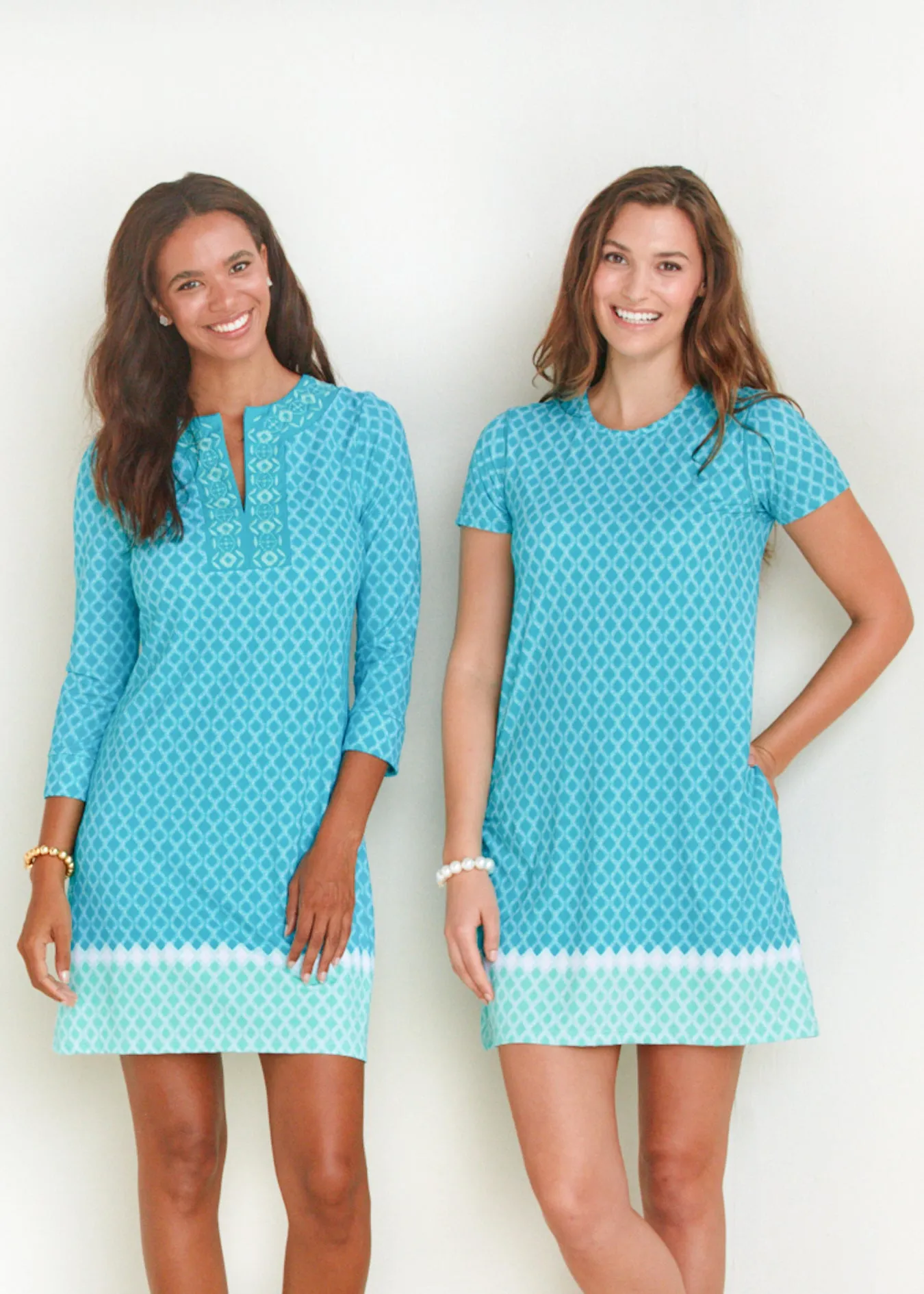 St. Pete Short Sleeve Shift Dress sold by Cabana Life product image thumbnail 4