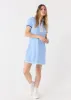 Light Blue Short Sleeve Sport Dress sold by Cabana Life