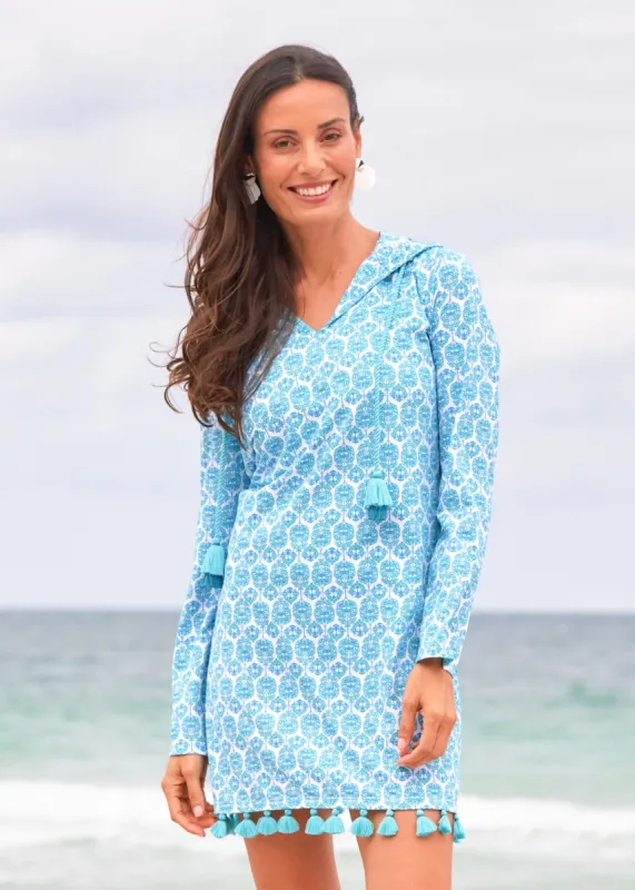 Rosemary Beach Hooded Cover Up made by Cabana Life