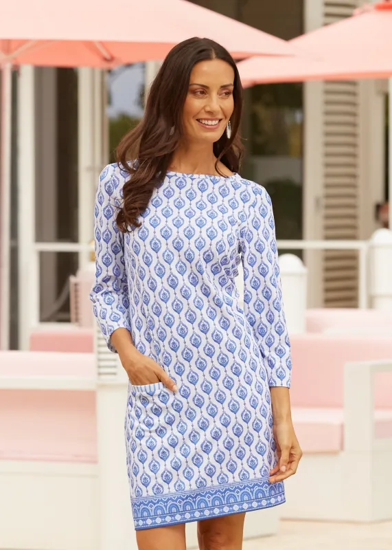 Palm Beach Cabana Shift Dress sold by Cabana Life