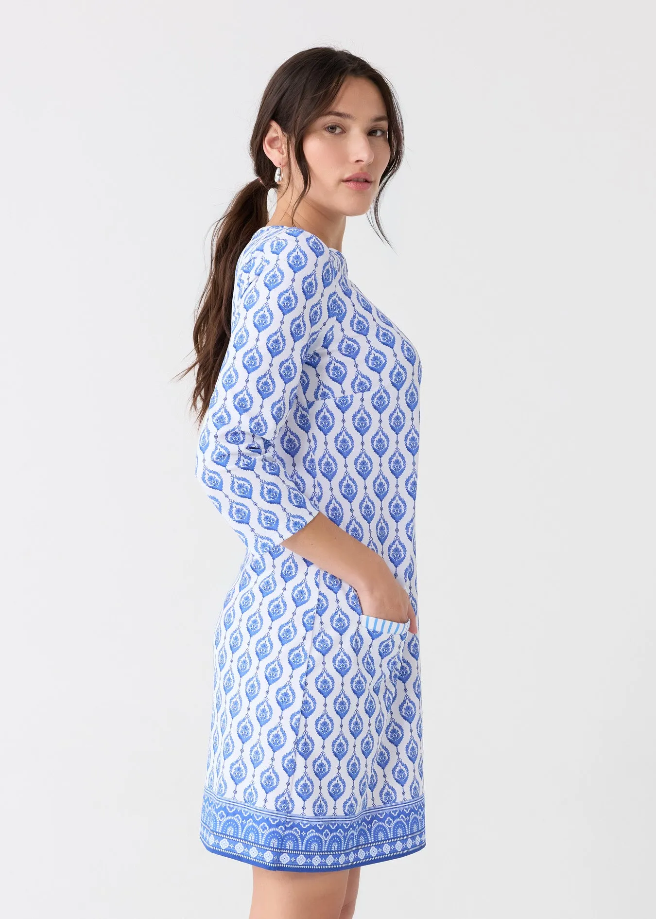 Palm Beach Cabana Shift Dress sold by Cabana Life product image thumbnail 3