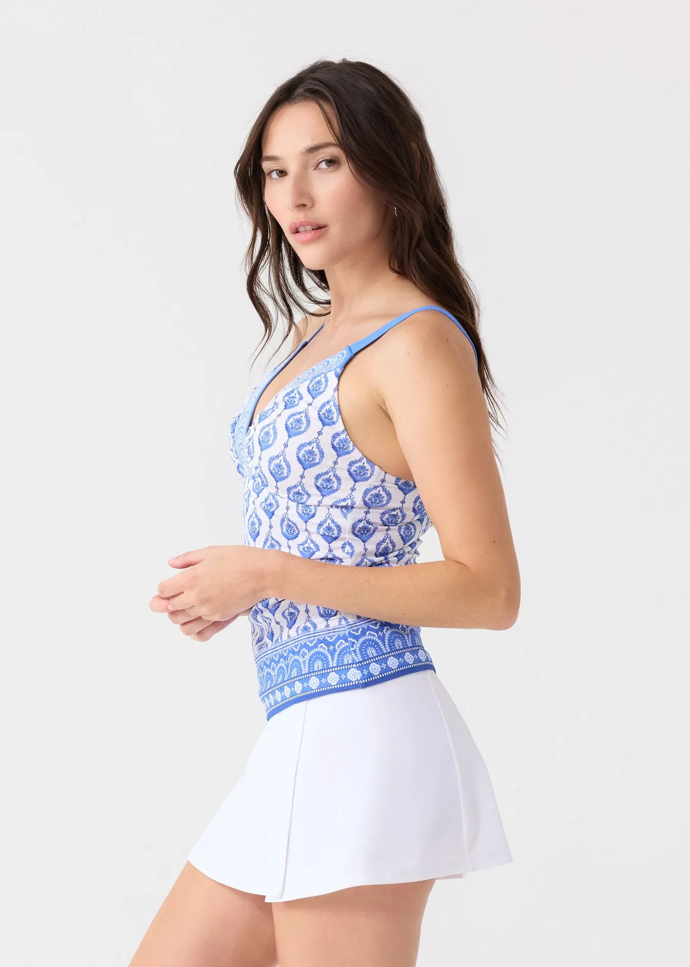 Palm Beach Embroidered Tankini Top sold by Cabana Life product image thumbnail 3