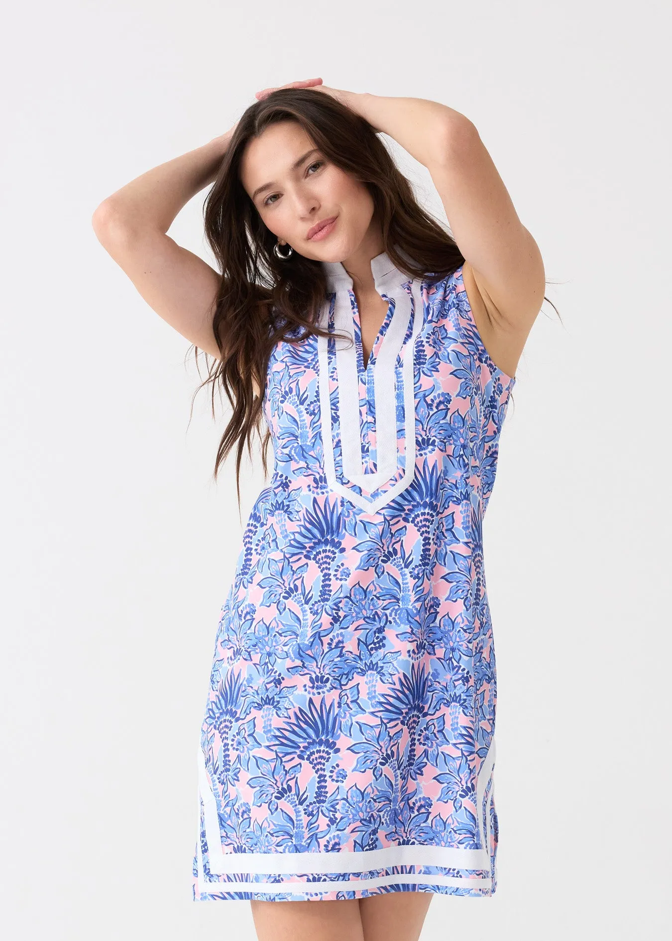 Palm Beach Sleeveless Tunic Dress sold by Cabana Life product image thumbnail 2