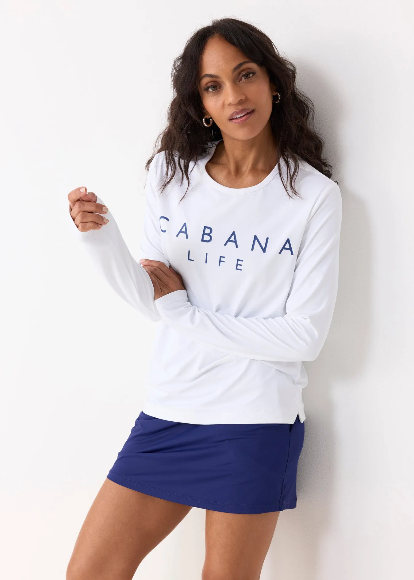 White Cabana Life Unisex Performance Shirt sold by Cabana Life product image thumbnail 3