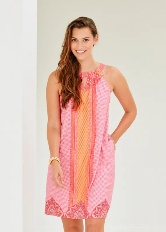 Boca Raton Sleeveless Shift Dress sold by Cabana Life