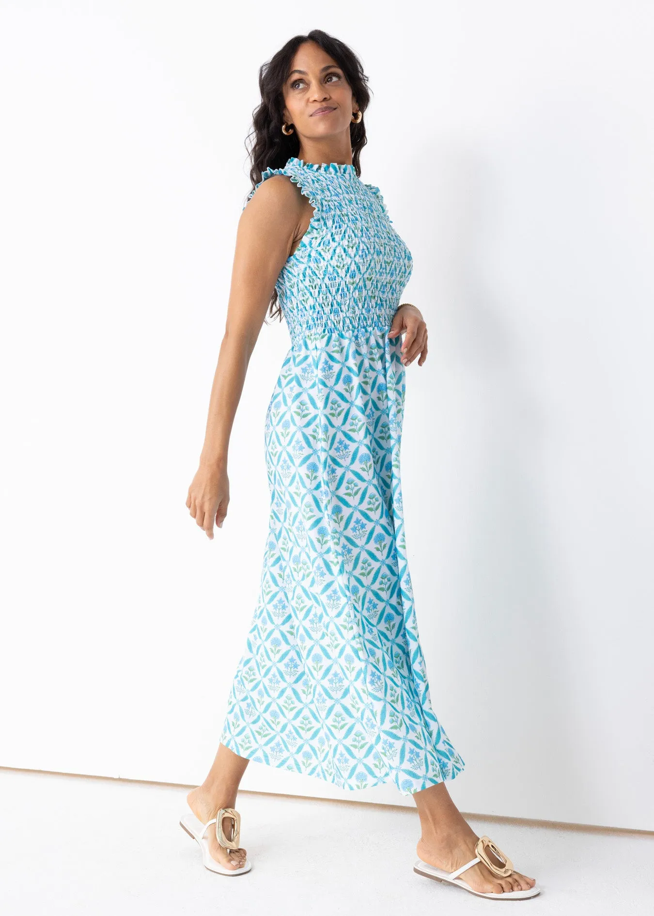 Sample - Rosemary Beach Smocked Maxi Dress sold by Cabana Life product image thumbnail 2