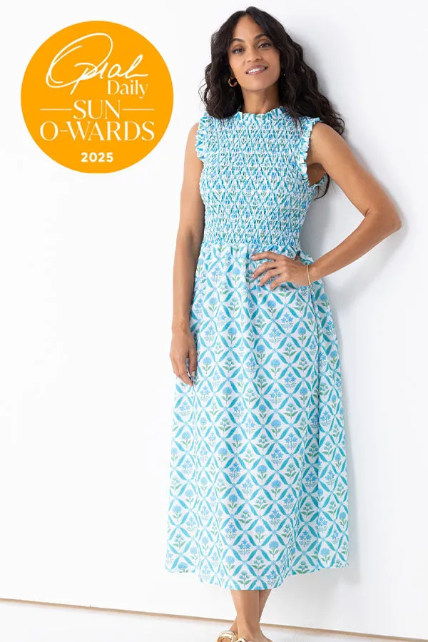 Sample - Rosemary Beach Smocked Maxi Dress sold by Cabana Life