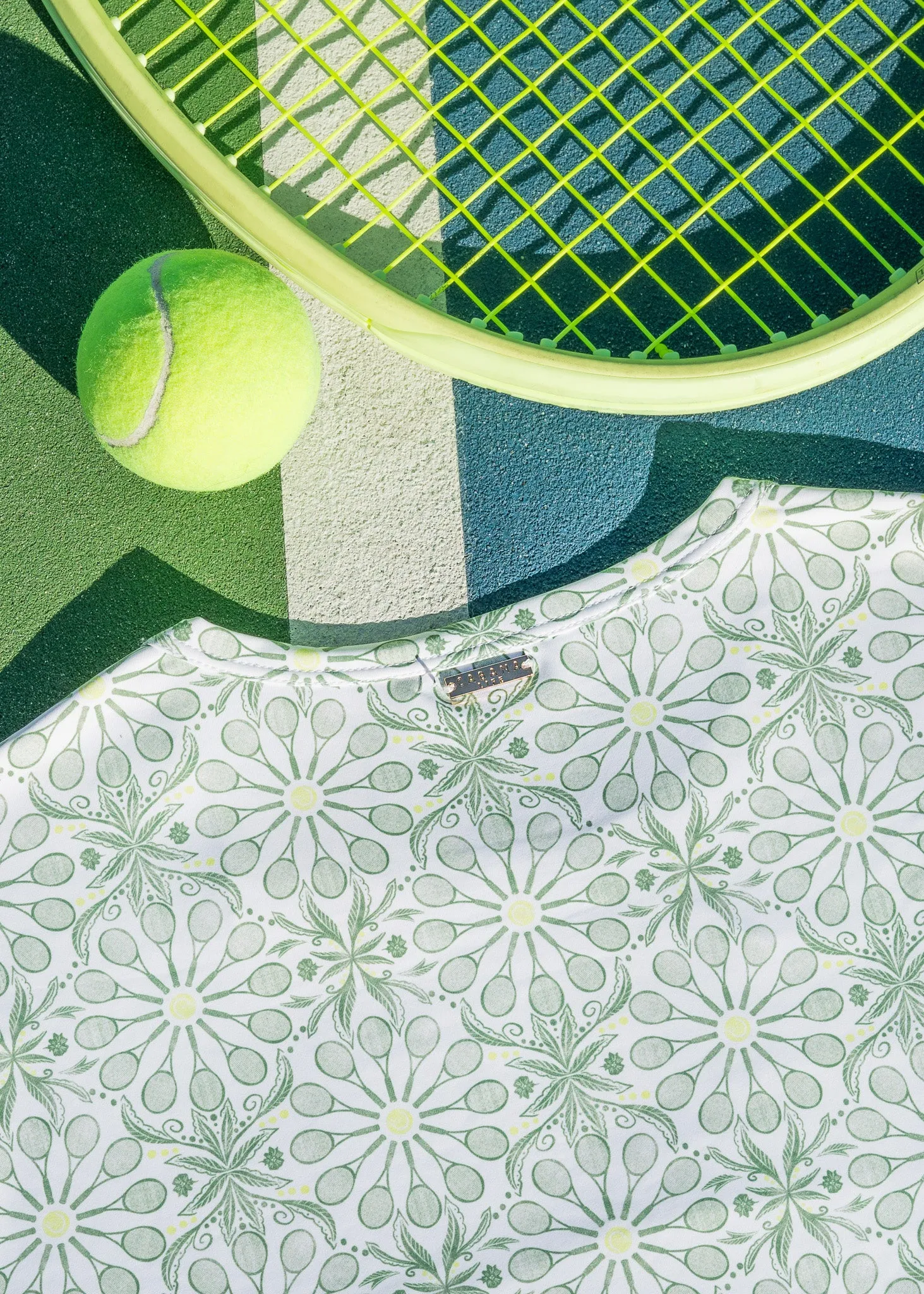 Sample - Tennis Long Sleeve Performance Top sold by Cabana Life product image thumbnail 2