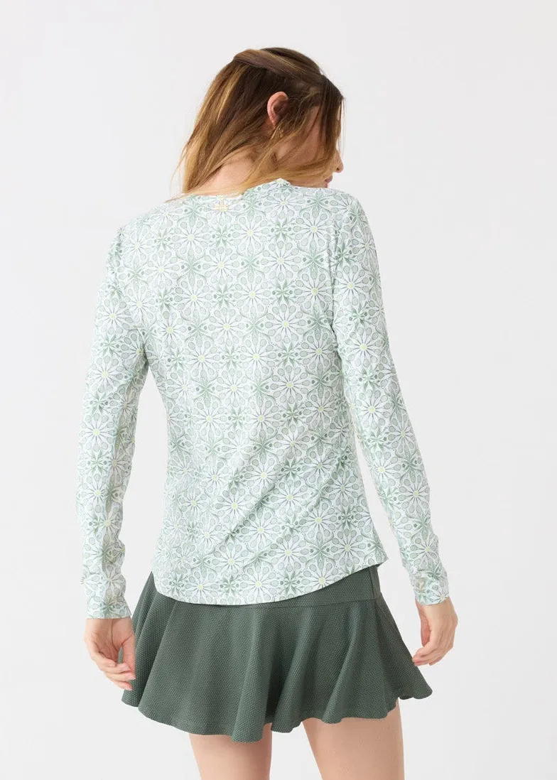 Sample - Tennis Long Sleeve Performance Top sold by Cabana Life product image thumbnail 5