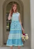Sample - Rosemary Beach Sleeveless Tiered Maxi Dress sold by Cabana Life