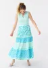 Sample - Rosemary Beach Sleeveless Tiered Maxi Dress sold by Cabana Life