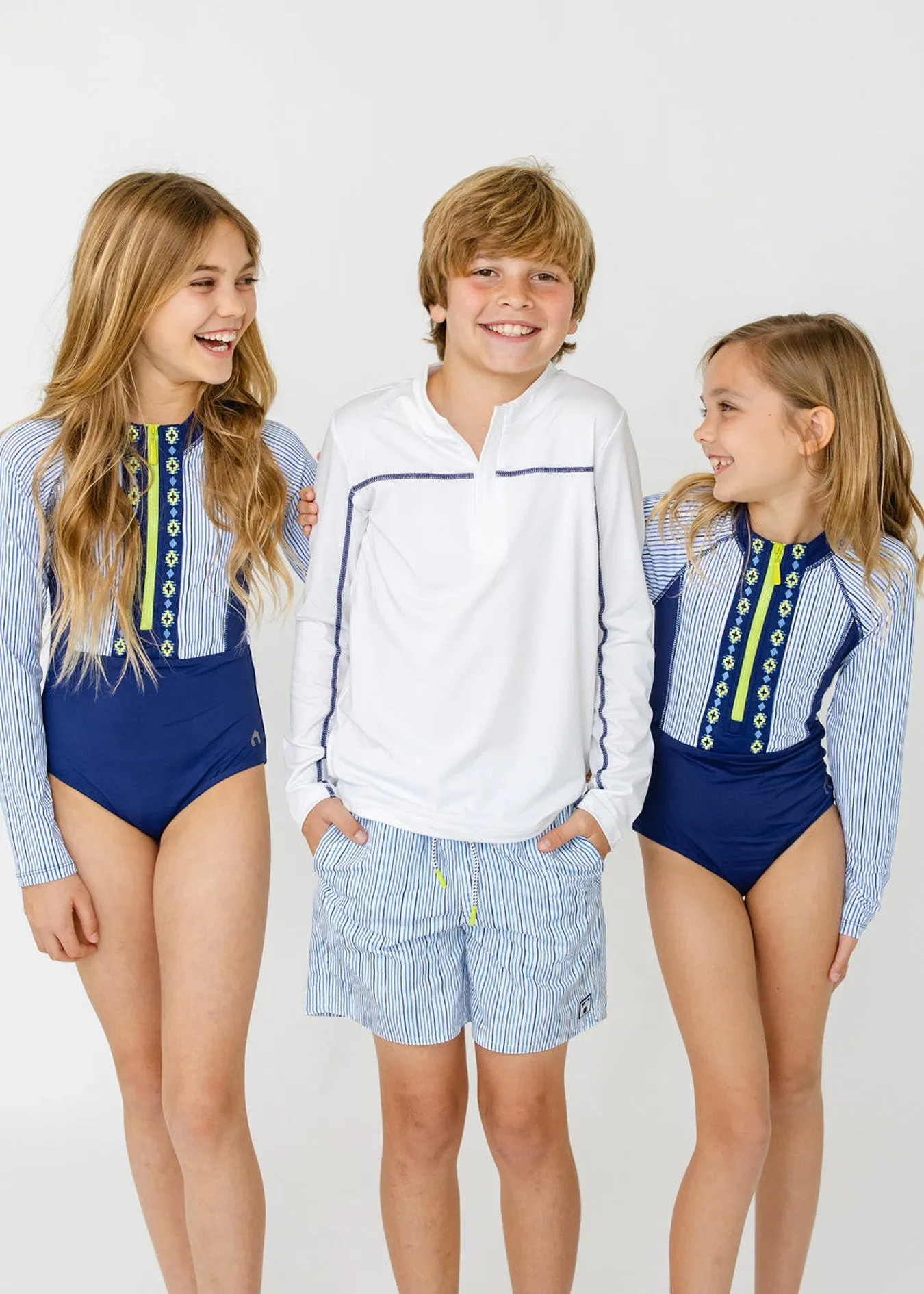 Sample - Girls Seaside Long Sleeve One-Piece sold by Cabana Life product image thumbnail 5