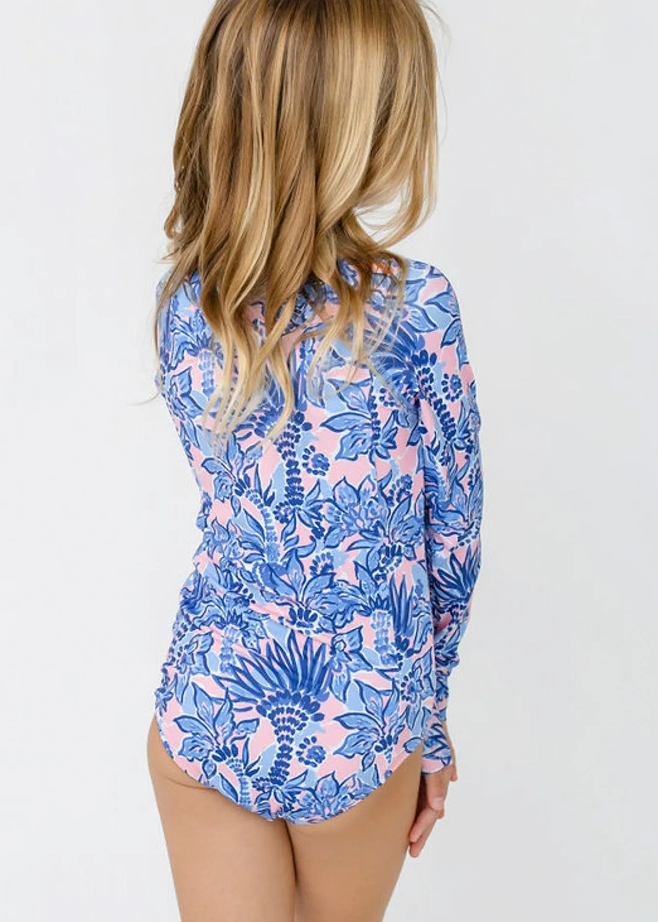 Sample - Girls Palm Beach Long Sleeve One-Piece sold by Cabana Life product image thumbnail 4