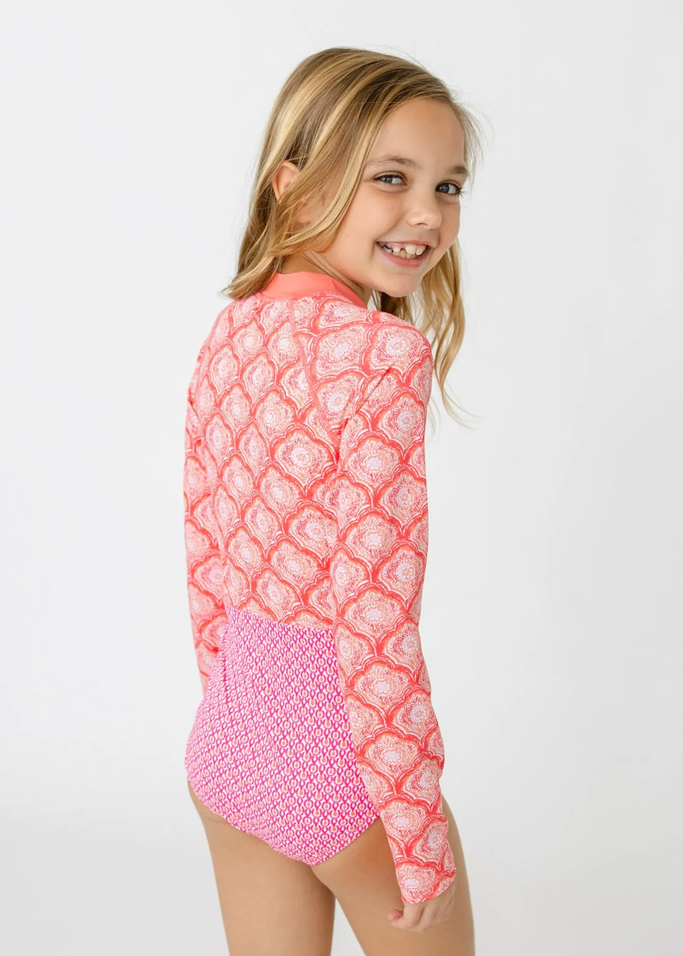 Sample - Girls Amelia Island Long Sleeve One-Piece sold by Cabana Life product image thumbnail 3