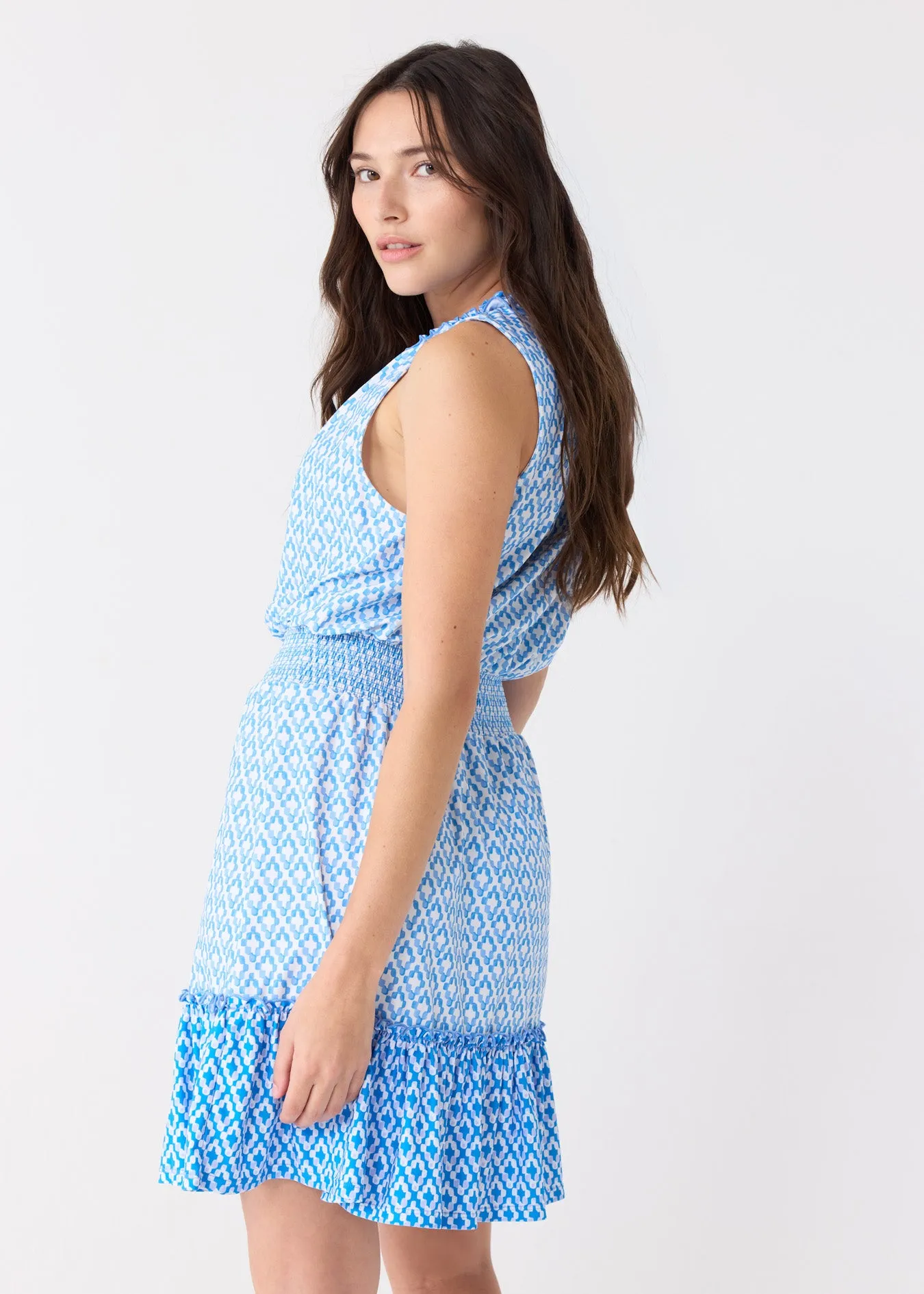 Sample - Seaside Smocked Waist Dress sold by Cabana Life product image thumbnail 3