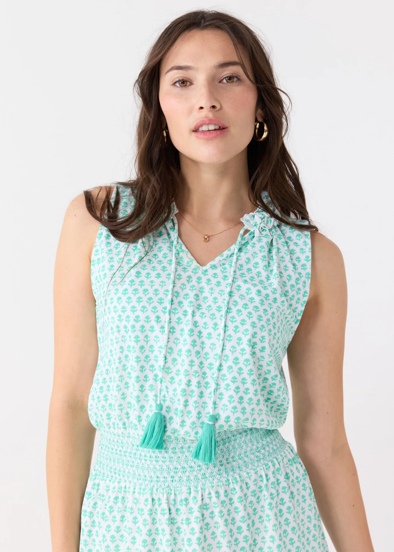 Sample - Rosemary Beach Smocked Waist Dress sold by Cabana Life product image thumbnail 2