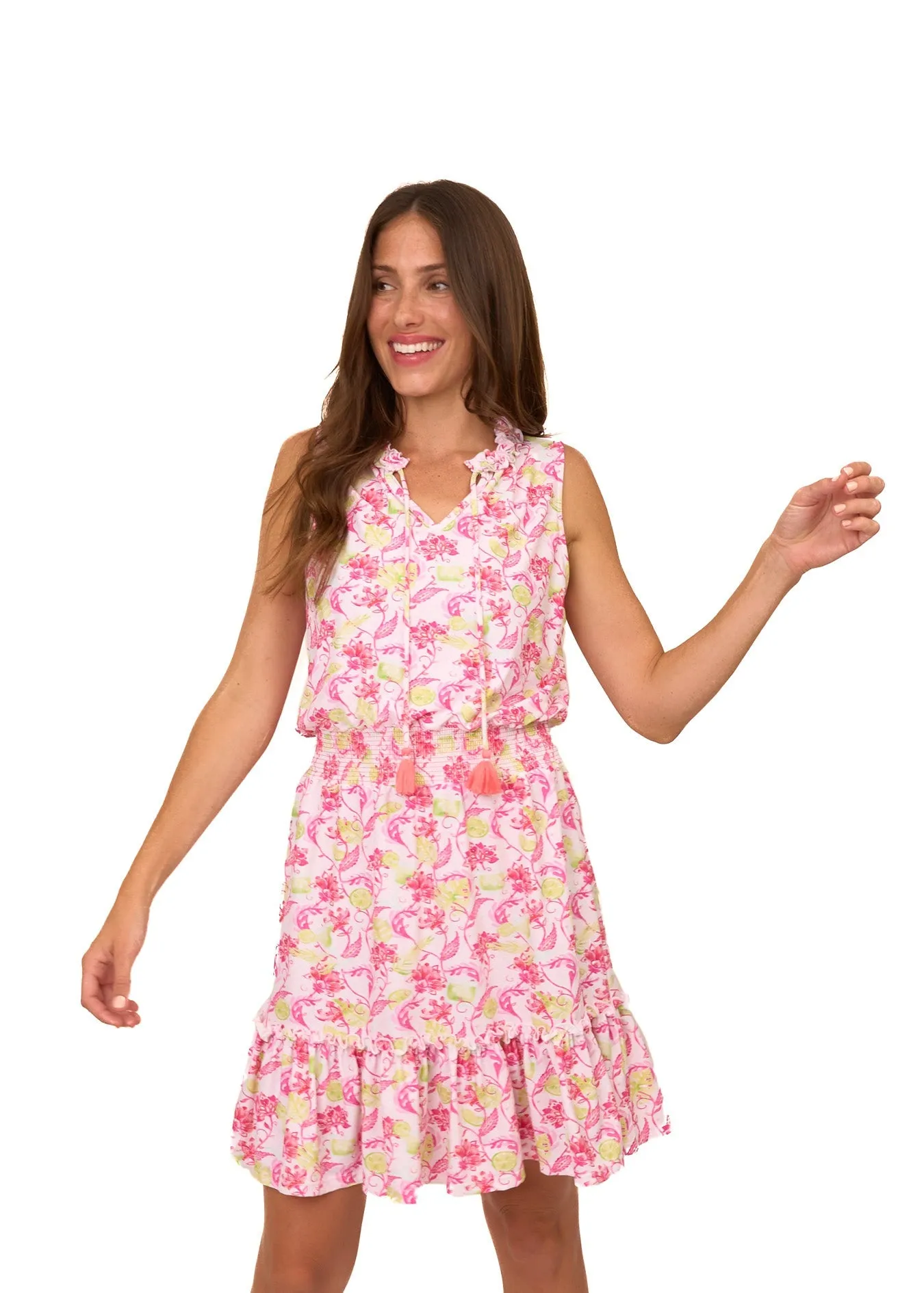 Sample - Margarita Smocked Waist Dress sold by Cabana Life product image thumbnail 5