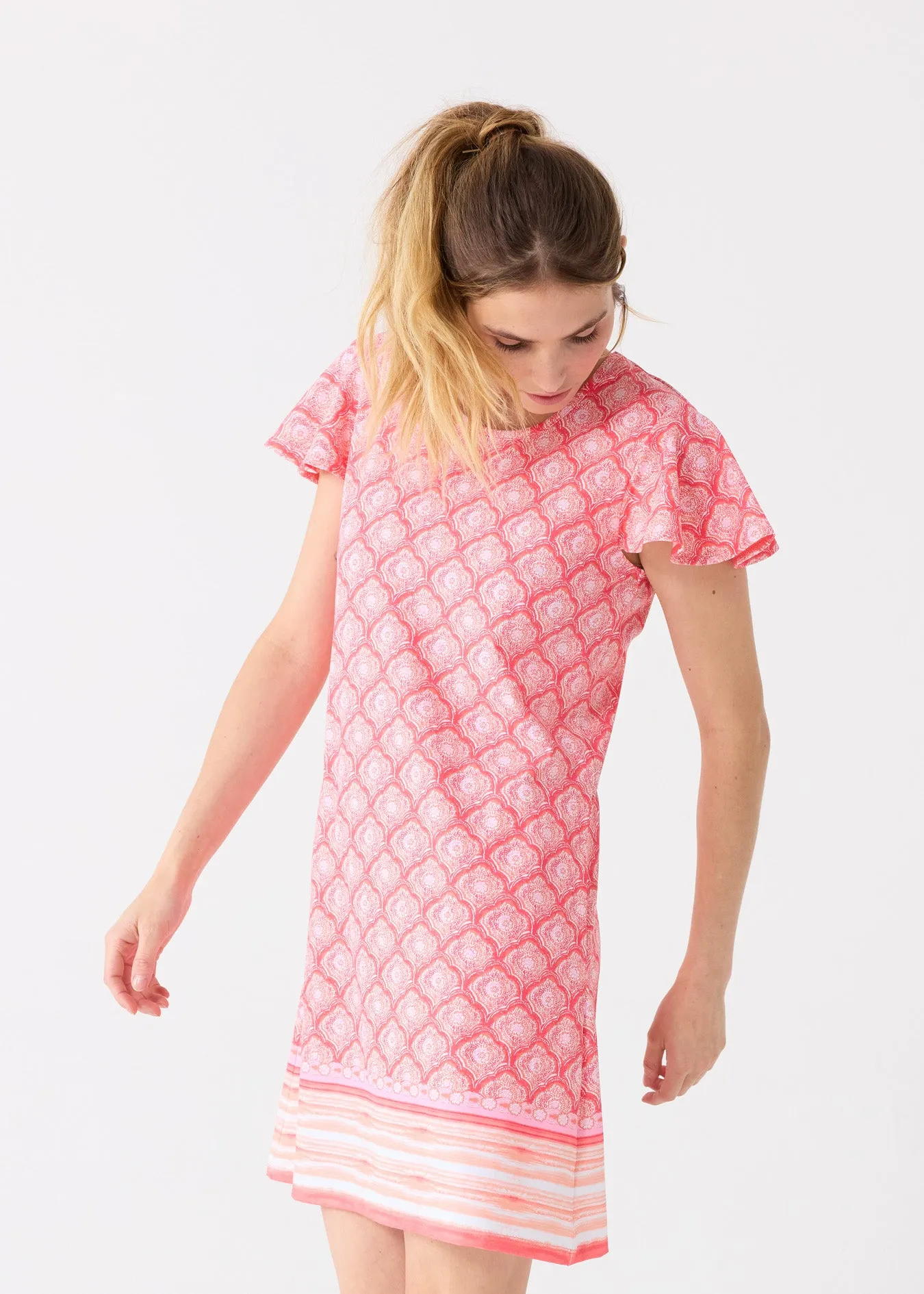 Sample - Amelia Island Ruffle Short Sleeve Dress sold by Cabana Life product image thumbnail 3