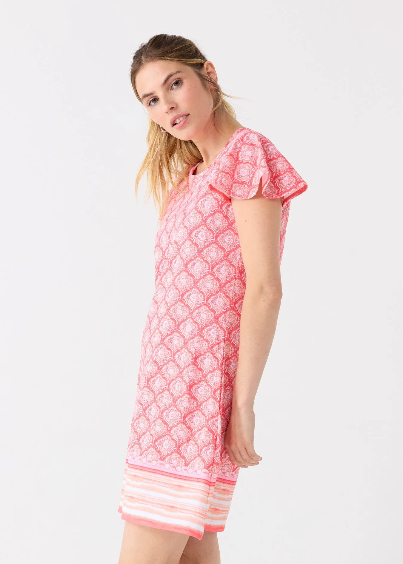 Sample - Amelia Island Ruffle Short Sleeve Dress sold by Cabana Life product image thumbnail 2