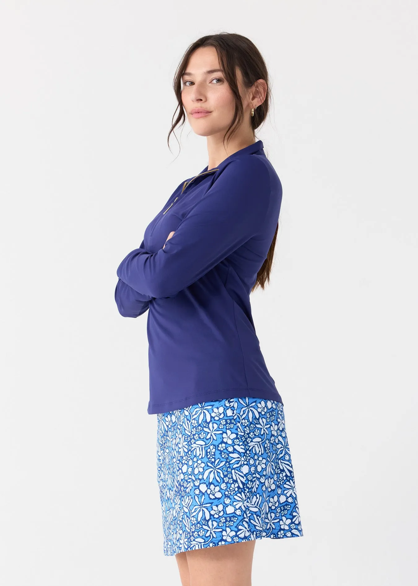 Sample - Seaside Floral 17" Skort sold by Cabana Life product image thumbnail 3