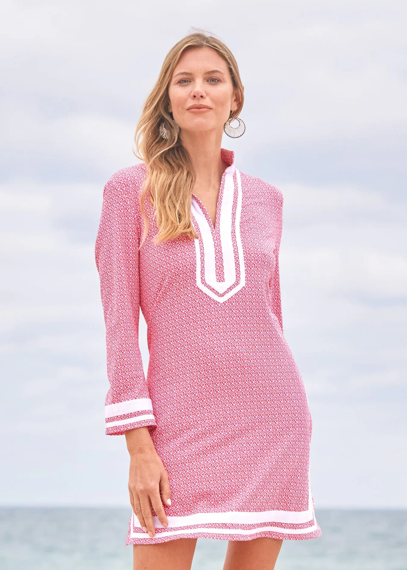 Sample - Amelia Island Pique Tunic Dress sold by Cabana Life product image thumbnail 4