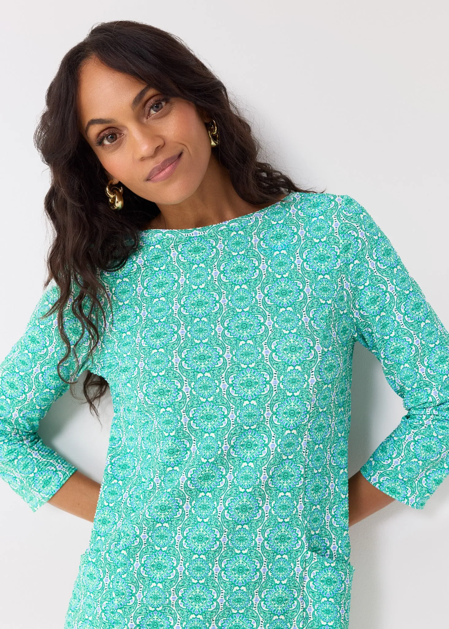 Hudson Textured Shift Dress sold by Cabana Life product image thumbnail 3