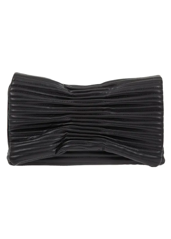 Black Quilted Envelope Clutch sold by Cabana Life