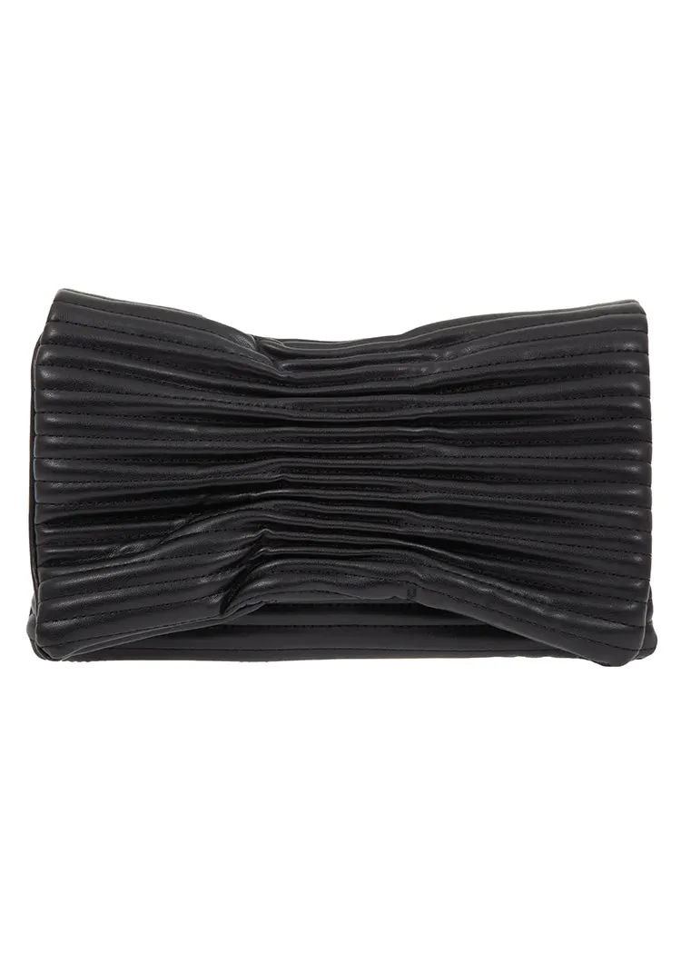 Black Quilted Envelope Clutch sold by Cabana Life