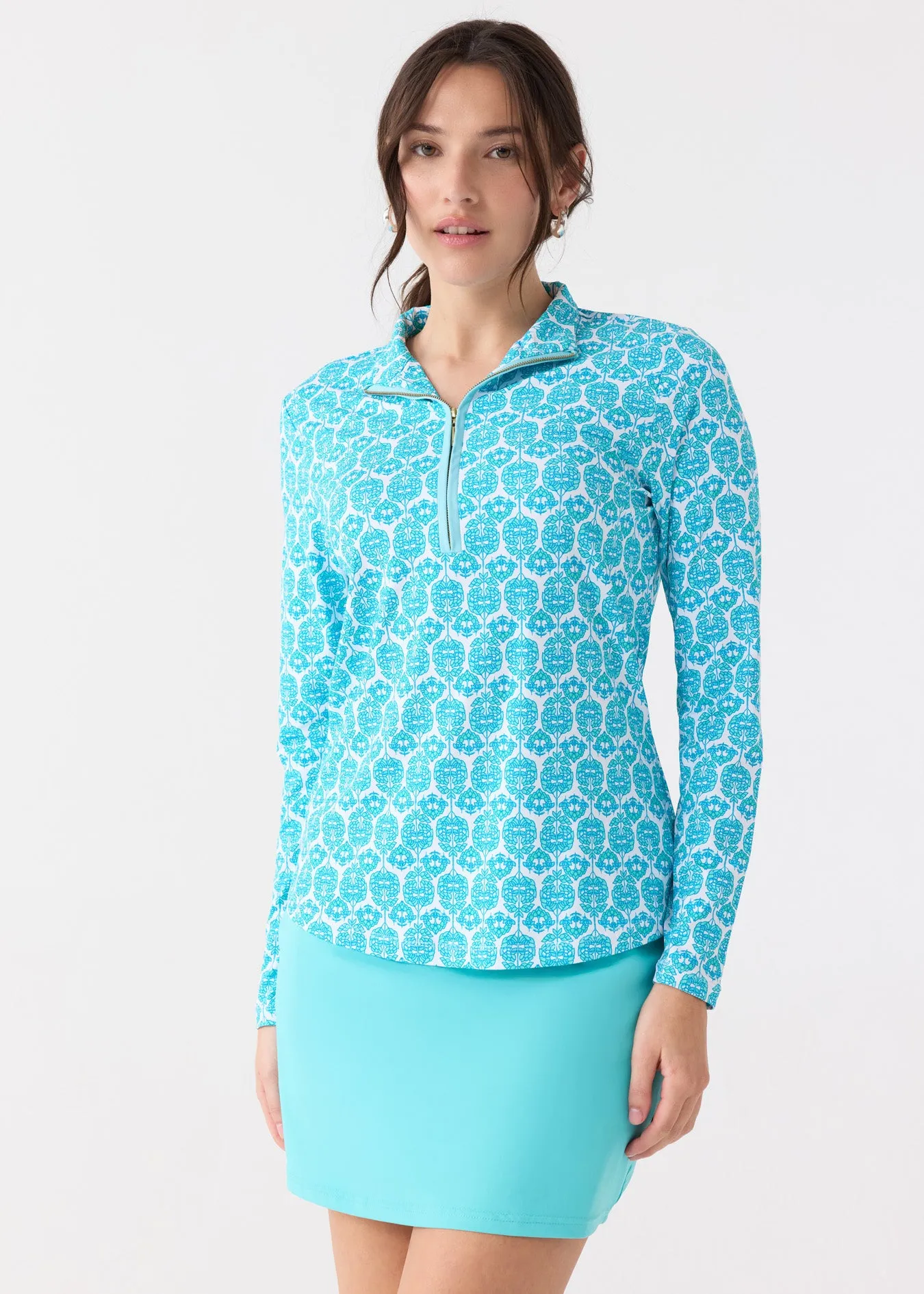 Rosebay Beach 1/4 Zip Sport Top sold by Cabana Life product image thumbnail 2